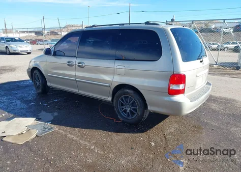 2005 Kia Sedona Ex/Lx z USA, uszkodzony, nr VIN KNDUP132356711549